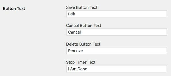 SCE Options Button Text