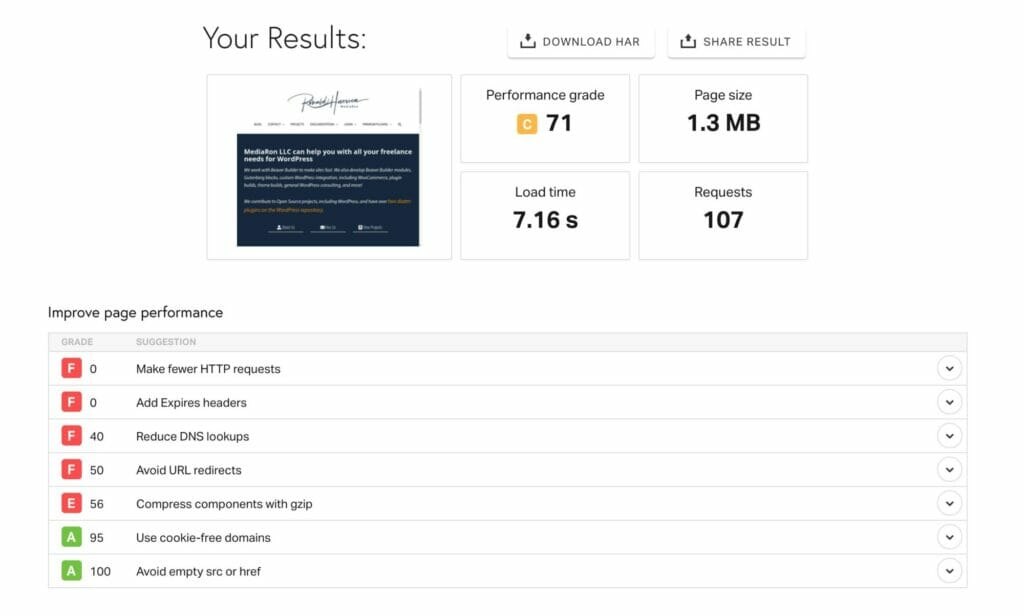 Flywheel Speed Test