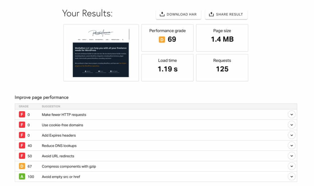 Kinsta Speed Test