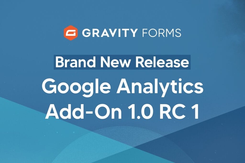 Google Analytics Add-on RC-1