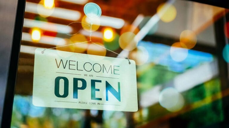 Welcome. We are Open.