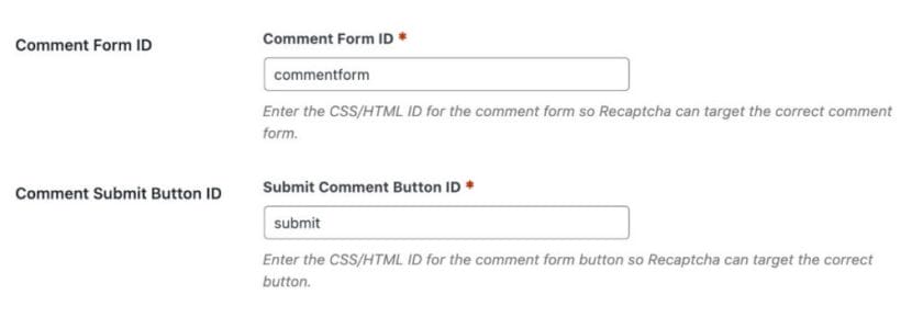 Comment CSS ID Form Inputs